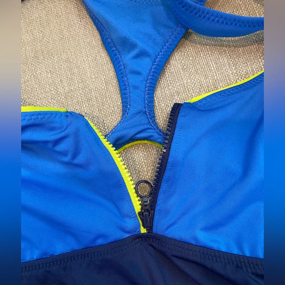 Nike Racerback Athletic Swim Tankini Large